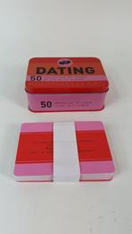 Dating kaartspel in blik. Vragen om het ijs te breken. 8A5, Hobby en Vrije tijd, Gezelschapsspellen | Kaartspellen, Gebruikt, Ophalen of Verzenden