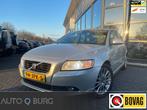 Volvo S40 2.4i Edition II | Automaat | Leer | Navi | Cruise, Auto's, Parkeersensor, Zwart, 700 kg, 2435 cc