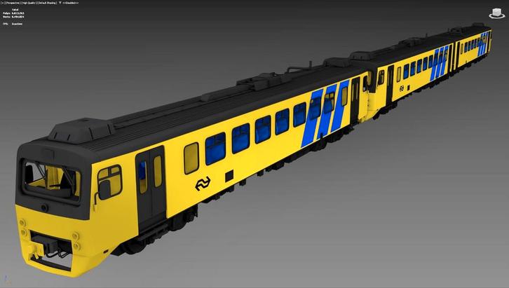 NS DH1 ( Wadloper ) - Spoor G ( LGB ) - Big Scale Trains., Hobby en Vrije tijd, Modeltreinen | H0, Locomotief, Gelijkstroom, Piko