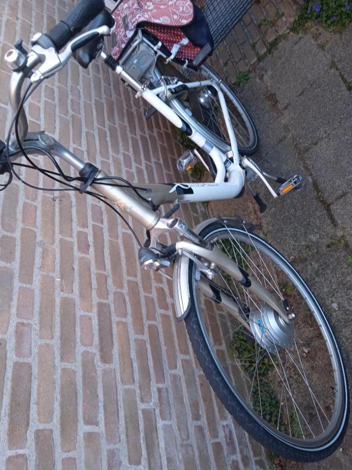 X-Tract Elektrische fiets actieradius van 60 km, Fietsen en Brommers, Fietsen | Dames | Damesfietsen, Gebruikt, Overige merken