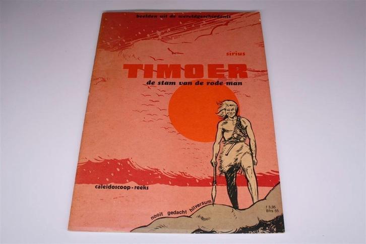 Timoer — De Stam van de Rode Man [Caleidoscoop-reeks Nr. 4], Boeken, Stripboeken, Gelezen, Eén stripboek, Ophalen of Verzenden