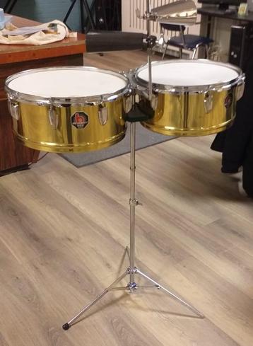 BEVERLEY Premier brass timbales (UK)...149 euro beschikbaar voor biedingen
