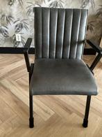 Armstoel lederen stoel Zaria (kleur Antigo Grey), Ophalen, Deze zware kwalitatieve armstoel past in ieder interieur., Zo goed als nieuw