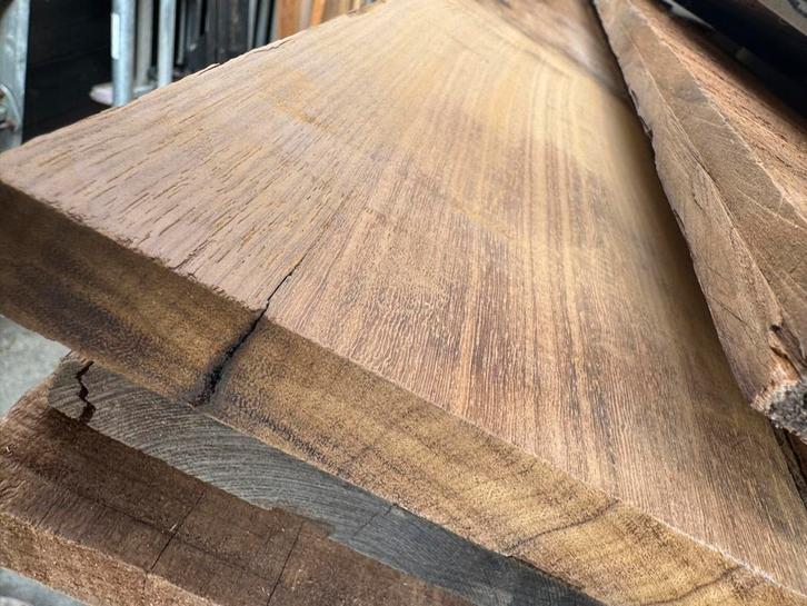 Hardhouten Planken - 16 stuks, Doe-het-zelf en Verbouw, Hout en Planken, Gebruikt, Plank, Overige houtsoorten, Minder dan 200 cm