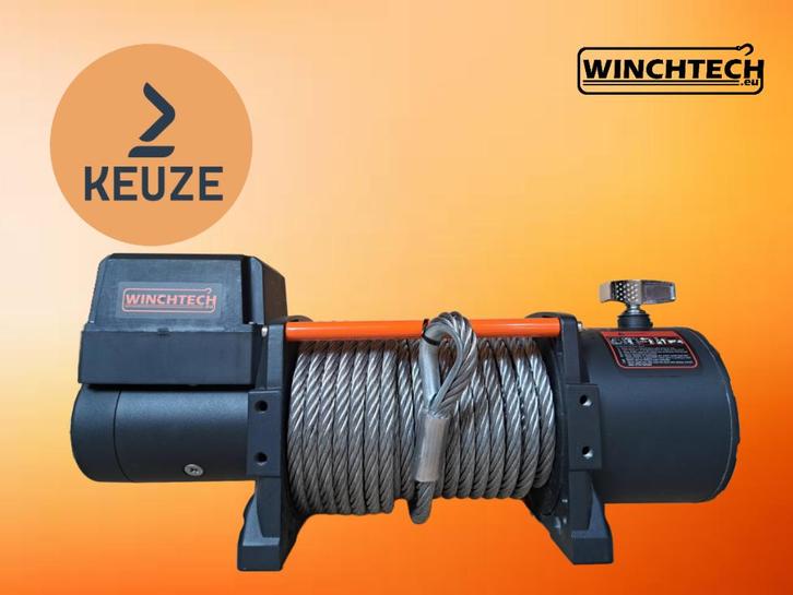 Elektrische Lier Winchtech PRO | 9000kg | Direct op voorraad, Auto diversen, Overige Auto diversen, Ophalen