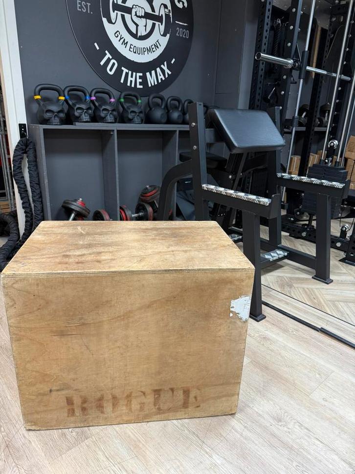 Roque grote houten plyo box,, Sport en Fitness, Fitnessmaterialen, Gebruikt, Ophalen of Verzenden