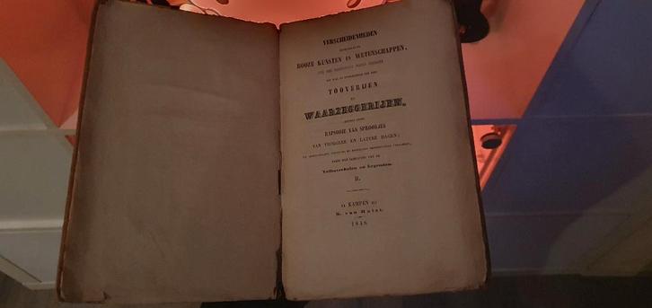 180 jaar oud boek versie uit 1846 & 1848  antiek literatuur, Boeken, Fantasy, Gelezen, Ophalen of Verzenden