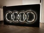 Audi lichtreclame origineel zeldzaam, Ophalen, Zo goed als nieuw, Auto's