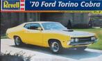 Bouwdoos 1970 Ford Torino Cobra Revell, Auto, Revell, Groter dan 1:32, Nieuw