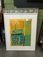 Linosnede Diana van Hal, Antiek en Kunst, Ophalen