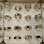 Gouden ringen robijn stenen heren nieuw, 20 of groter, Heer, Nieuw, Ophalen of Verzenden