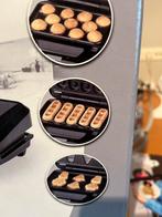 Quigg Wafelijzer 3-in-1 - Nieuwstaat!, Ophalen of Verzenden, Uitneembare platen, Zo goed als nieuw