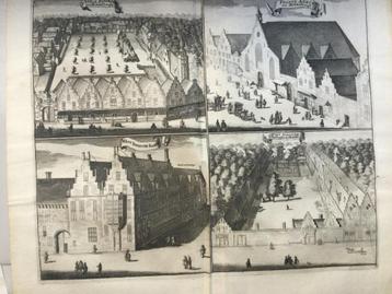 Middelburg, vier oude gebouwen, 1696 beschikbaar voor biedingen