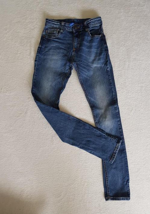 Mooie blauwe WE Blue Ridge ultraskinny fit jog jeans mt 158., Kinderen en Baby's, Kinderkleding | Maat 158, Gebruikt, Jongen, Broek