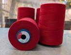 Lockgaren Rood - Dikte 75, 5000 Meter, Ophalen of Verzenden, Nieuw, Garen of Naald(en)