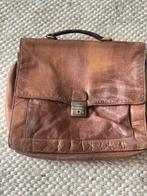 Bruin leren akten-tas, The Chesterfield Brand, Gebruikt, Minder dan 30 cm, Bruin, Aktetas of Boekentas