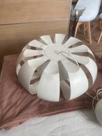 Mooi witte metalen hanglamp, Ophalen of Verzenden, Zo goed als nieuw
