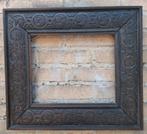 Schilderijlijst . Antiek.  Eikenhout. Geornamenteerd.  48/43, Huis en Inrichting, Woonaccessoires | Lijsten, Ophalen, Minder dan 50 cm