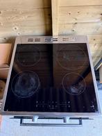 Te koop :BEKO FSM89301GXS inductie fornuis van 60 cm breed., Witgoed en Apparatuur, Kookplaten, Ophalen, Gebruikt, 4 kookzones