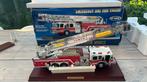 Supermooie ladderbrandweerwagen 1:32 merk The Franklin Mint, Antiek en Kunst, Ophalen of Verzenden