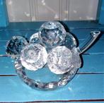 Kristallen druifjes op schaaltje, Ophalen, Zo goed als nieuw, Kristal, Overige typen