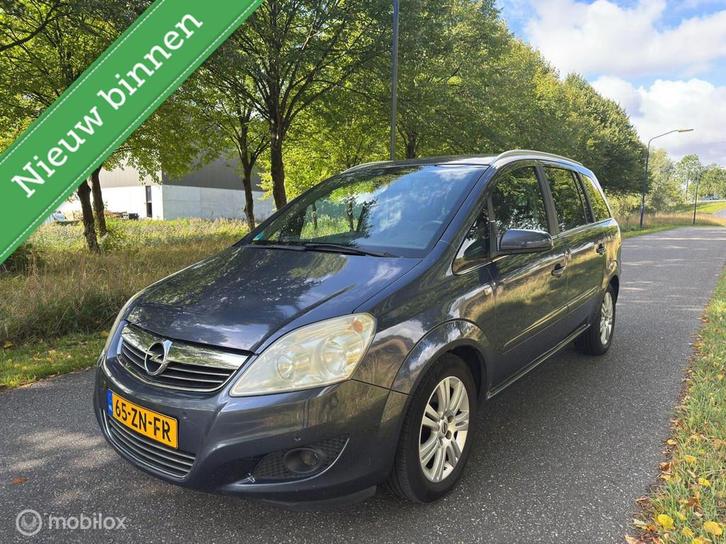 Opel Zafira 2.2 Cosmo*7 P*AUTOMAAT*NAVIGATIE*PARKEERSENSOREN, Auto's, Opel, Bedrijf, Te koop, Zafira, ABS, Airbags, Airconditioning