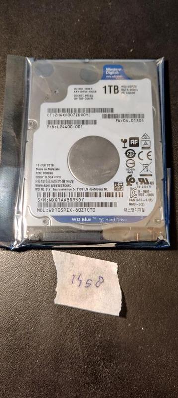 Western Digital WD10SPZX - 1RB 2,5" [HDD-1458] 3010 beschikbaar voor biedingen