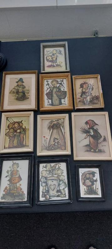 Verzameling Hummel Schilderijtjes beschikbaar voor biedingen