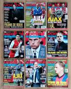 27x Voetbal International FRANK DE BOER / ook los te koop, Boek of Tijdschrift, Gebruikt, Ophalen of Verzenden, Ajax