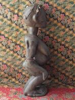 Mooi origineel oud vruchtbaarheidsbeeld uit Afrika 73 cm., Antiek en Kunst, Ophalen of Verzenden