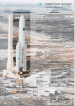 Papieren model (bouwplaat) Ariane 5 raket, Hobby en Vrije tijd, Knutselen, Ophalen of Verzenden, Zo goed als nieuw, Knutselwerk