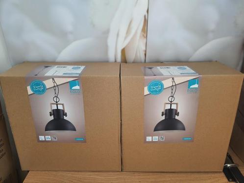 nieuw in doos trend & vintage eglo lubenham hanglamp, Huis en Inrichting, Lampen | Hanglampen, Nieuw, 75 cm of meer, Ophalen of Verzenden