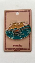 Efteling pin Pirana op kaartje EPP 471, Ophalen of Verzenden, Nieuw, Button of Speldje