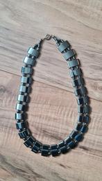 Zilveren hematiet ketting cleopetra style, Sieraden, Tassen en Uiterlijk, Antieke sieraden, Verzenden, Zilver, Ketting