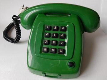 Vintage vaste telefoon T65-TDK de Luxe Smaragd  beschikbaar voor biedingen
