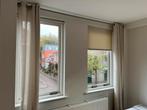 Wit linnen gordijnen, Huis en Inrichting, Stoffering | Gordijnen en Lamellen, Ophalen of Verzenden, Zo goed als nieuw, Wit, 200 cm of meer