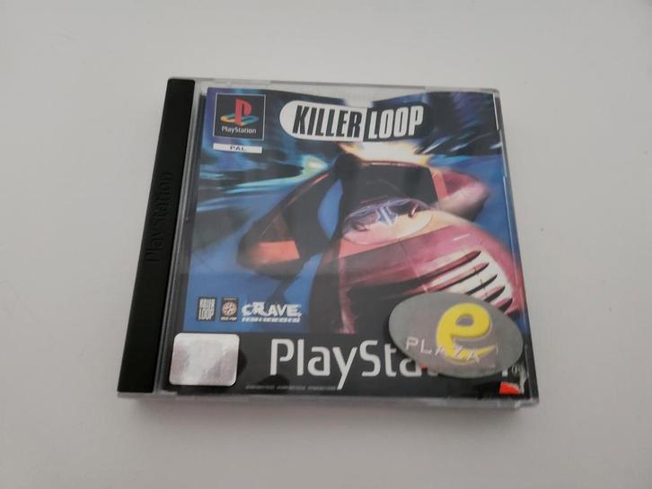 Killer Loop - PlayStation 1, Spelcomputers en Games, Games | Sony PlayStation 1, Gebruikt, Racen en Vliegen, 1 speler, Vanaf 7 jaar