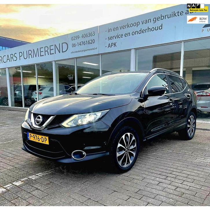Nissan Qashqai 1.2 Tekna, Auto's, Nissan, Bedrijf, Te koop, Qashqai, 360° camera, ABS, Achteruitrijcamera, Airbags, Airconditioning