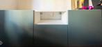 Sage green & white tv shelf, Ophalen, Gebruikt