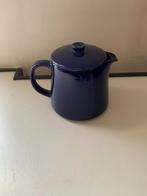 Vintage Arabia Kilta Theepot / koffiepot Blauw, Overige typen, Overige stijlen, Ophalen of Verzenden, Zo goed als nieuw