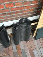 Monier OVH 206 geglazuurde dakpannen, Doe-het-zelf en Verbouw, Dakpannen en Dakbedekking, Ophalen, Steen of Klei, Zwart, Nieuw