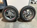 Als nieuw aprilia sxr velgen met zgan winterbanden, Ophalen of Verzenden, Zo goed als nieuw, Overige typen