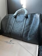 Louis Vuitton Keepall 50 Duffle Bag, 40 tot 60 cm, 20 tot 30 cm, Zwart, Ophalen of Verzenden