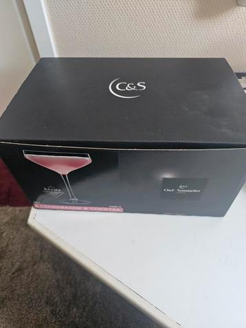 Chef Sommelier 6 stuks champagne / cocktail glazen beschikbaar voor biedingen