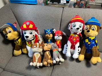 Paw patrol knuffels beschikbaar voor biedingen