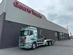 Scania R770 8X2 TRIPLE VDL S30-6700 HAAKARMSYSTEEM / ABROLLK, Automaat, Lederen bekleding, Euro 6, Scania