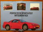 Mitsubishi HSX 3000 GT-O folder brochure 1990, Ophalen of Verzenden, Zo goed als nieuw, Mitsubishi
