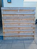 2 schuttingen 180x180 met 3 palen gratis af te halen, Tuin en Terras, Schuttingen, Ophalen, Zo goed als nieuw, Minder dan 3 meter