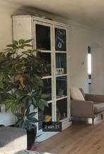 Mooie brocante Franse kast, Ophalen, 100 tot 150 cm, 200 cm of meer, 25 tot 50 cm