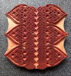 * Vintage grote antieke textielstempel batikstempel (1) *, Ophalen of Verzenden